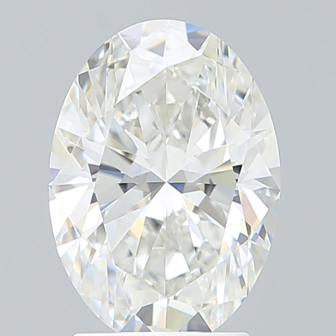 2.57 Carat Oval Shaped, Ideal Cut, F Color, VVS1 Clarity, IGI Certified Lab Grown Diamond
