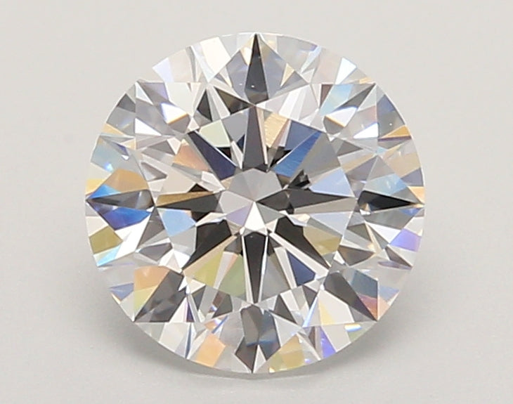 2.01 Carat Round Shaped, Ideal Cut, D Color, VVS2 Clarity, IGI Certified Lab Grown Diamond