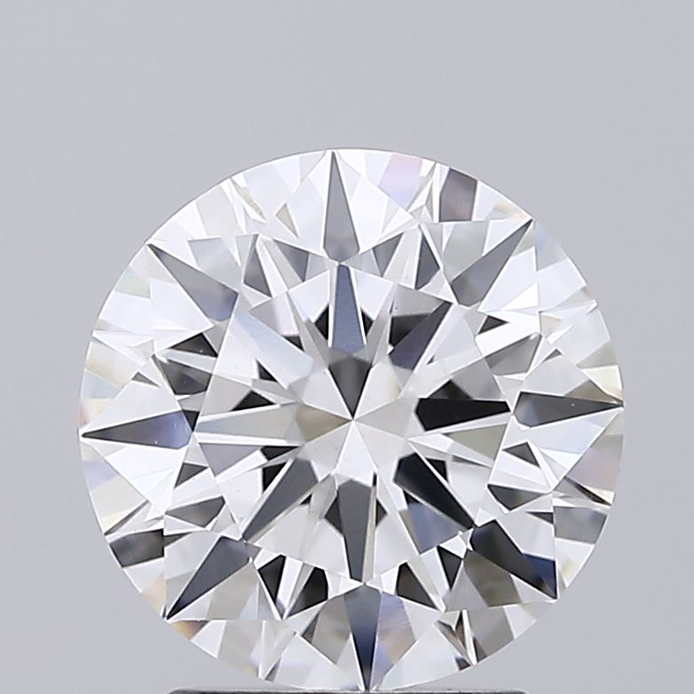 2.60 Carat Round Shaped, Ideal Cut, E Color, VVS2 Clarity, IGI Certified Lab Grown Diamond