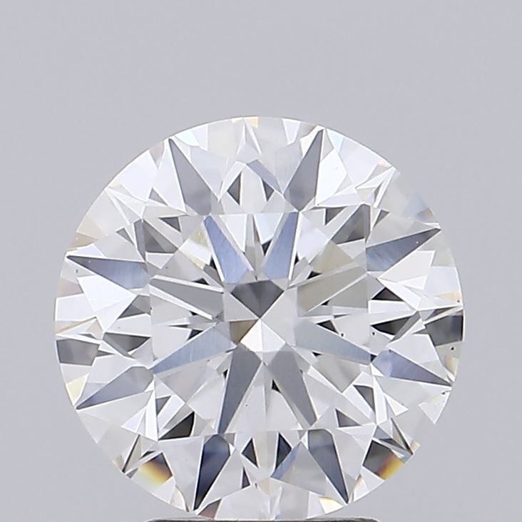2.21 Carat Round Shaped, Ideal Cut, F Color, VS1 Clarity, IGI Certified Lab Grown Diamond