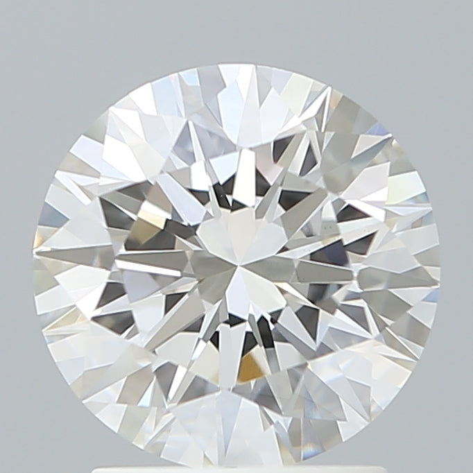 2.09 Carat Round Shaped, Excellent Cut, F Color, VVS2 Clarity, IGI Certified Lab Grown Diamond