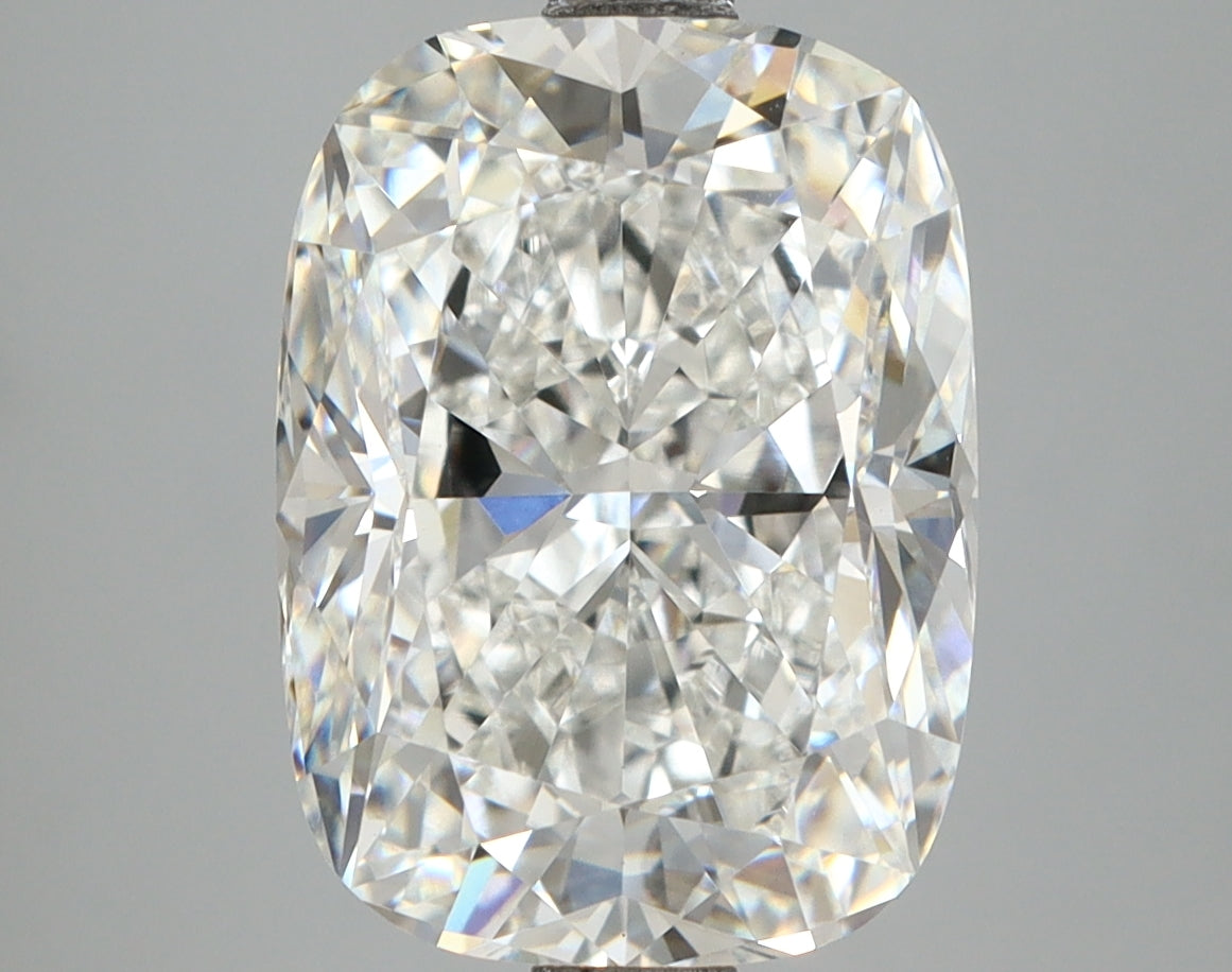 5.38 Carat Cushion Shaped, Ideal Cut, E Color, VS1 Clarity, IGI Certified Lab Grown Diamond