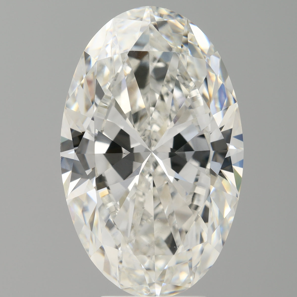 6.54 Carat Oval Shaped, Ideal Cut, E Color, VVS2 Clarity, IGI Certified Lab Grown Diamond