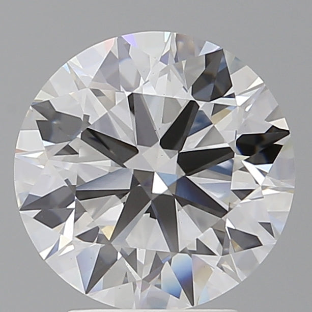3.52 Carat Round Shaped, Ideal Cut, E Color, VVS2 Clarity, IGI Certified Lab Grown Diamond