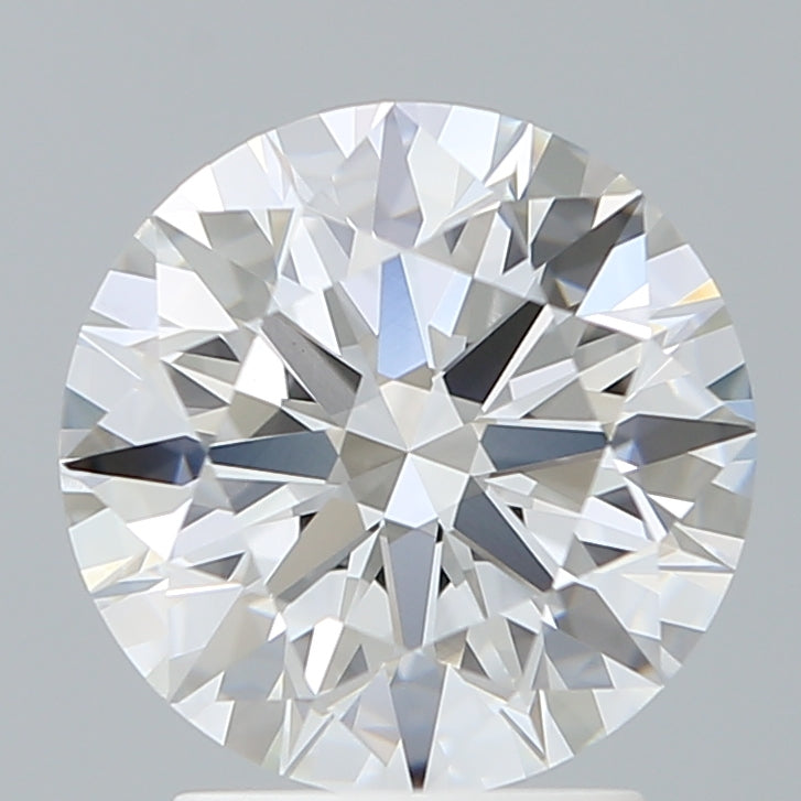 2.60 Carat Round Shaped, Ideal Cut, D Color, VVS2 Clarity, IGI Certified Lab Grown Diamond