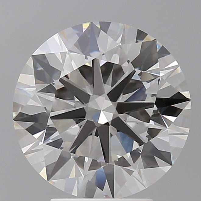 4.10 Carat Round Shaped, Ideal Cut, F Color, VS1 Clarity, IGI Certified Lab Grown Diamond