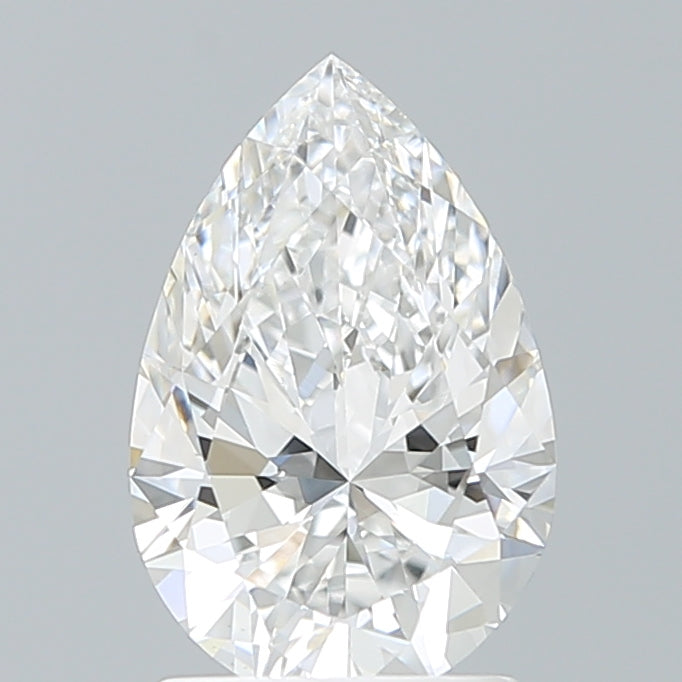 1.81 Carat Pear Shaped, Ideal Cut, E Color, VVS2 Clarity, IGI Certified Lab Grown Diamond