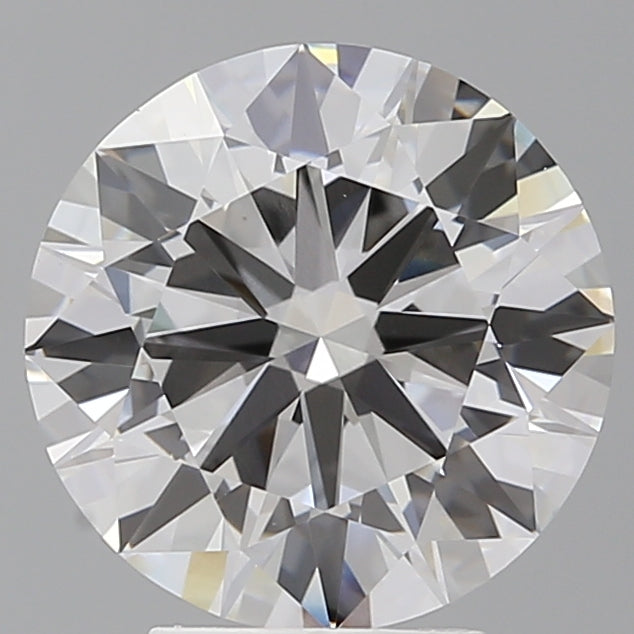 4.10 Carat Round Shaped, Ideal Cut, F Color, VVS2 Clarity, IGI Certified Lab Grown Diamond