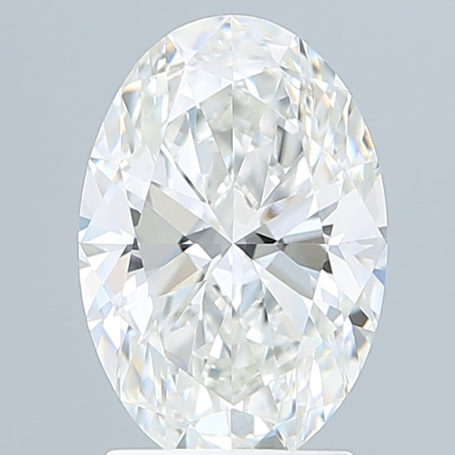 2.26 Carat Oval Shaped, Ideal Cut, F Color, VS1 Clarity, IGI Certified Lab Grown Diamond