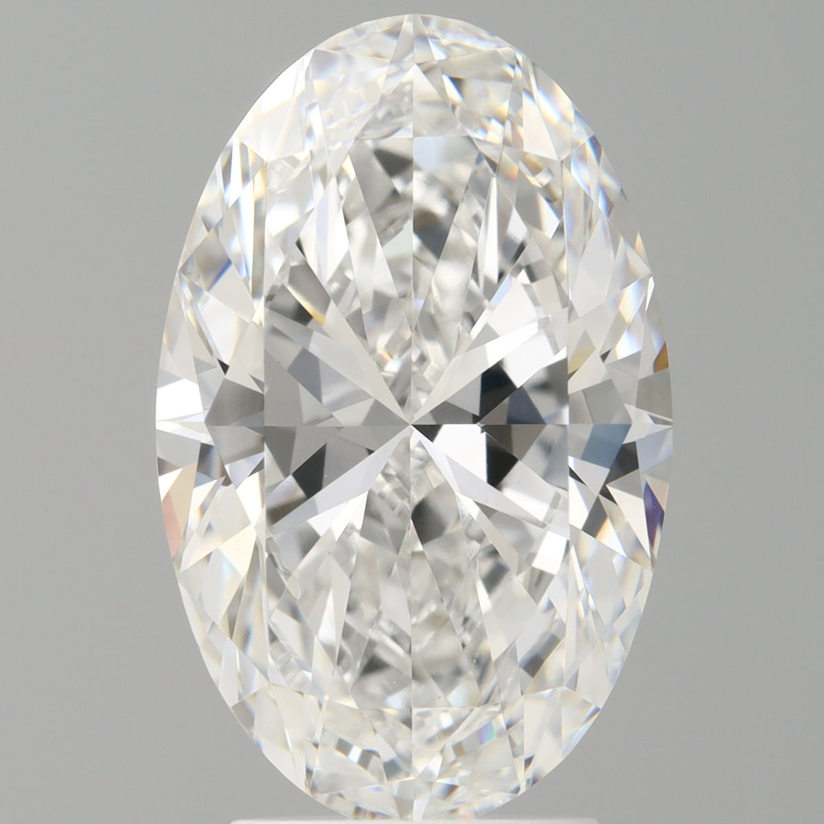3.59 Carat Oval Shaped, Ideal Cut, E Color, VVS2 Clarity, IGI Certified Lab Grown Diamond