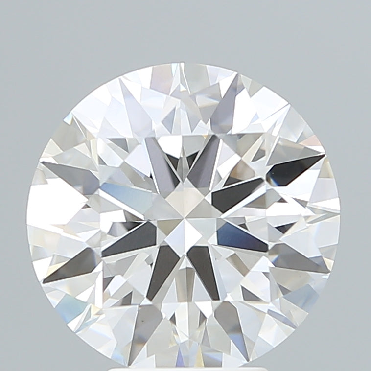 5.46 Carat Round Shaped, Ideal Cut, E Color, VVS2 Clarity, IGI Certified Lab Grown Diamond