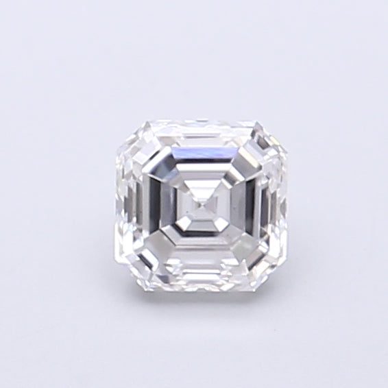 0.51 Carat Asscher Shaped, Very Good Cut, D Color, VS2 Clarity, IGI Certified Lab Grown Diamond