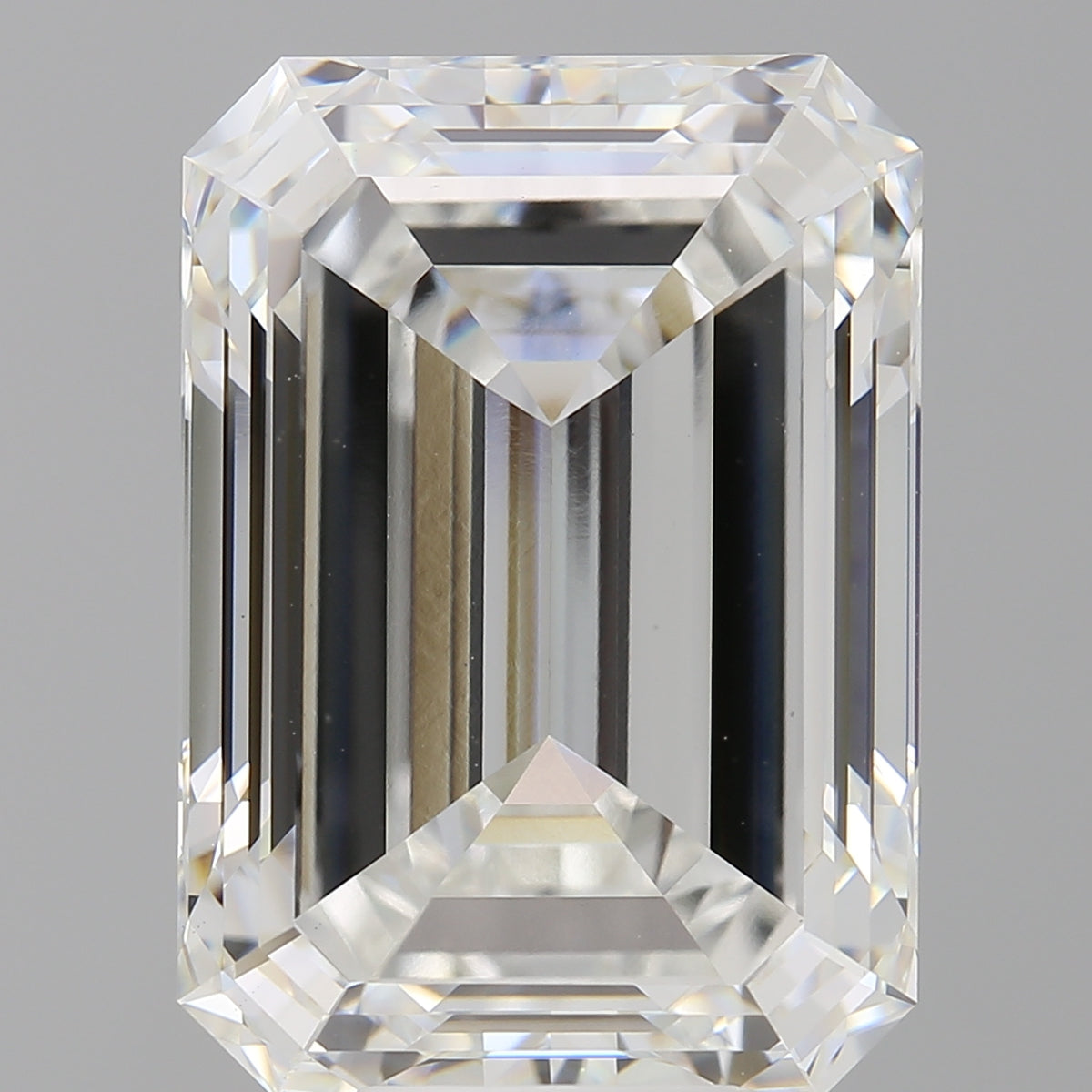 10.52 Carat Emerald Shaped, Ideal Cut, F Color, VVS2 Clarity, IGI Certified Lab Grown Diamond