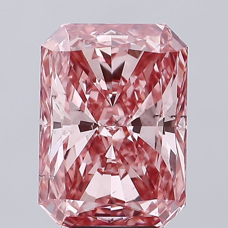5.20 Carat Radiant Shaped, Excellent Cut, SI1 Clarity, IGI Certified Lab Grown Diamond