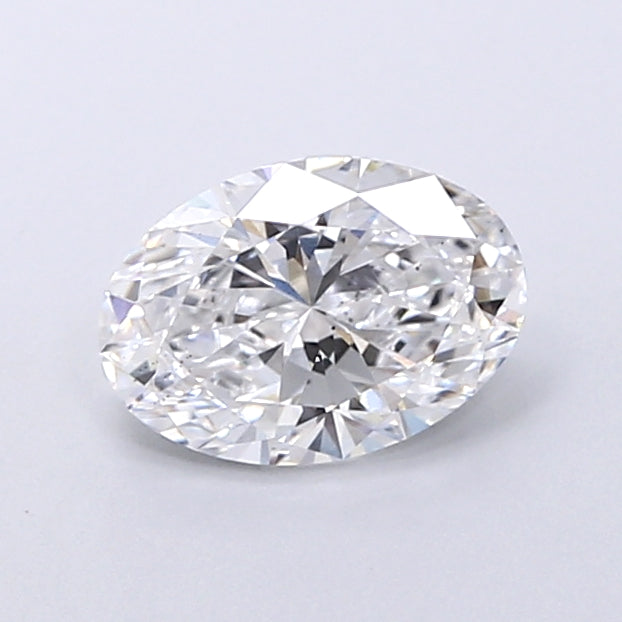 1.20 Carat Oval Shaped, Very Good Cut, D Color, VS2 Clarity, IGI Certified Lab Grown Diamond