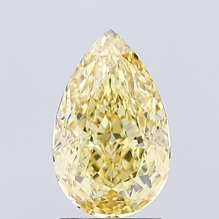 1.74 Carat Pear Shaped, Excellent Cut, VVS2 Clarity, IGI Certified Lab Grown Diamond