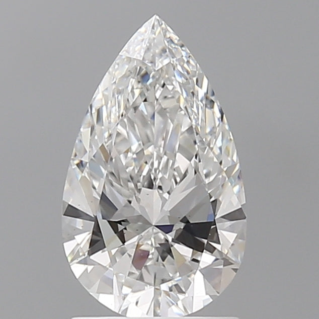 1.57 Carat Pear Shaped, Ideal Cut, E Color, VS2 Clarity, IGI Certified Lab Grown Diamond