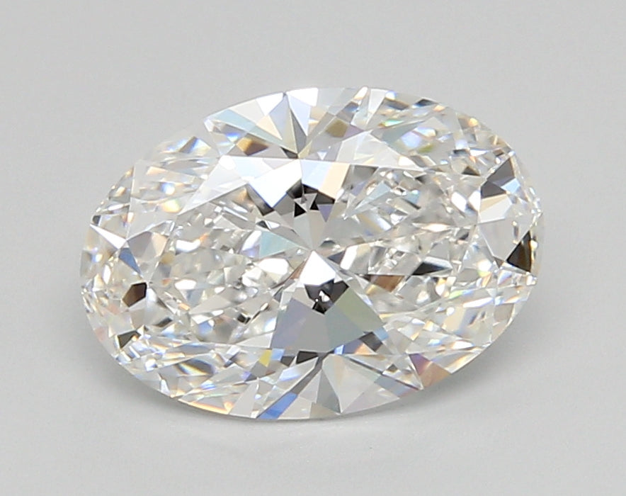 2.55 Carat Oval Shaped, Ideal Cut, E Color, VVS1 Clarity, IGI Certified Lab Grown Diamond