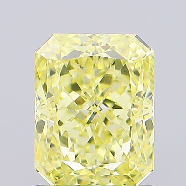 1.29 Carat Radiant Shaped, Ideal Cut, VVS2 Clarity, IGI Certified Lab Grown Diamond