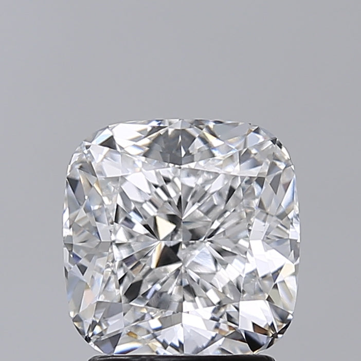 2.51 Carat Cushion Shaped, D Color, VVS2 Clarity, IGI Certified Lab Grown Diamond