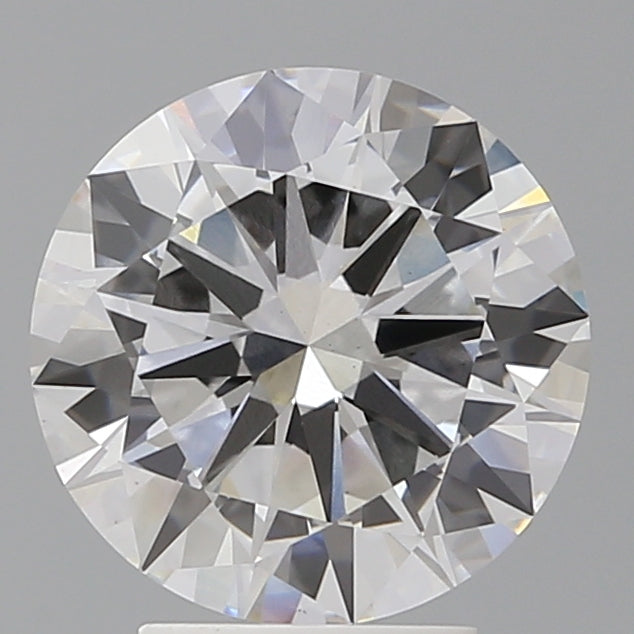 3.50 Carat Round Shaped, Excellent Cut, F Color, VS1 Clarity, IGI Certified Lab Grown Diamond