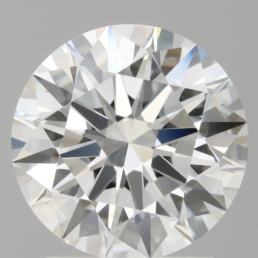 2.06 Carat Round Shaped, Ideal Cut, E Color, VVS2 Clarity, IGI Certified Lab Grown Diamond