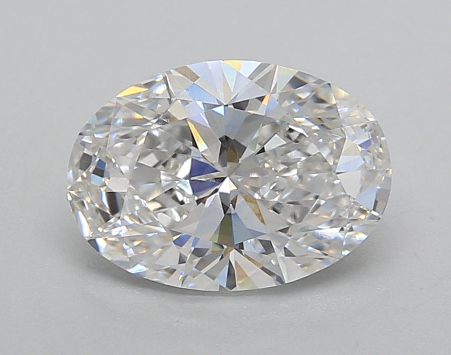 1.99 Carat Oval Shaped, Excellent Cut, E Color, VVS2 Clarity, IGI Certified Lab Grown Diamond