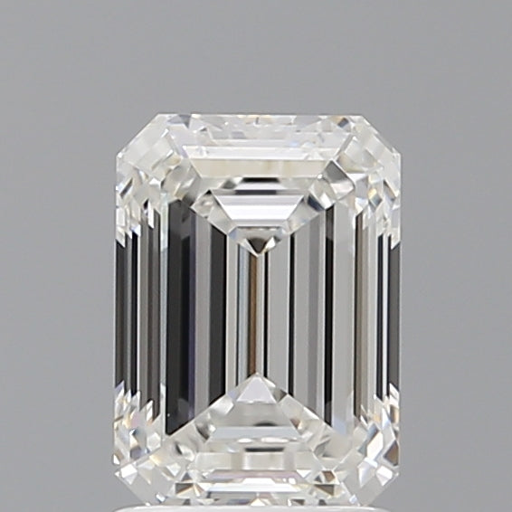 1.59 Carat Emerald Shaped, Ideal Cut, F Color, VVS2 Clarity, IGI Certified Lab Grown Diamond