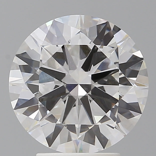 3.50 Carat Round Shaped, Excellent Cut, F Color, VS1 Clarity, IGI Certified Lab Grown Diamond
