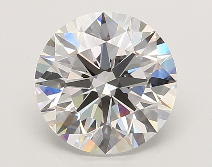 2.05 Carat Round Shaped, Ideal Cut, E Color, VVS2 Clarity, IGI Certified Lab Grown Diamond