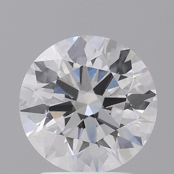 2.53 Carat Round Shaped, Ideal Cut, E Color, VS1 Clarity, IGI Certified Lab Grown Diamond
