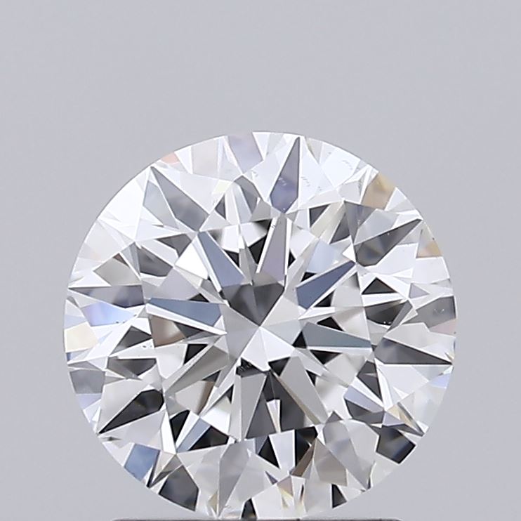 1.50 Carat Round Shaped, Ideal Cut, D Color, VS2 Clarity, IGI Certified Lab Grown Diamond