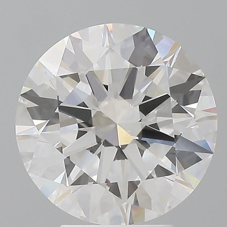 4.02 Carat Round Shaped, Ideal Cut, E Color, VVS2 Clarity, IGI Certified Lab Grown Diamond