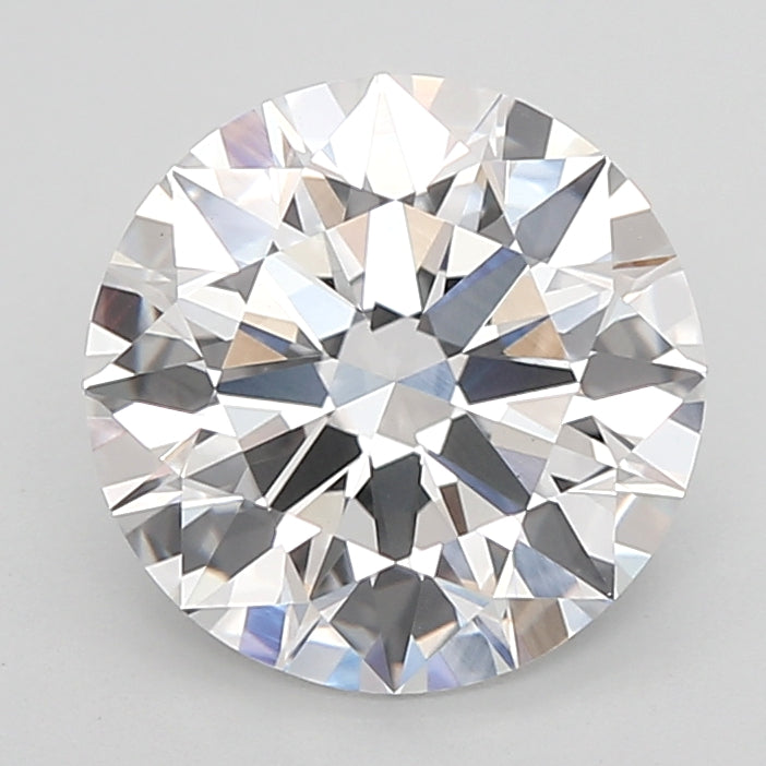 3.25 Carat Round Shaped, Ideal Cut, F Color, VS1 Clarity, IGI Certified Lab Grown Diamond