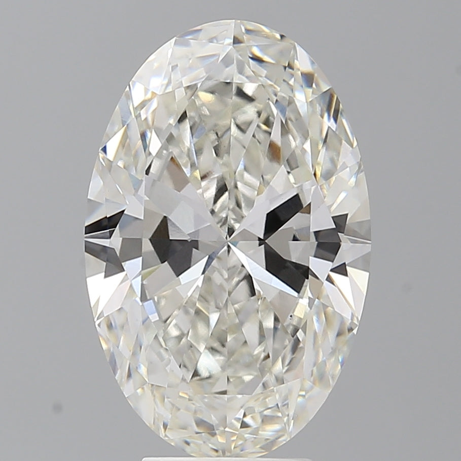 5.58 Carat Oval Shaped, Ideal Cut, F Color, VS1 Clarity, IGI Certified Lab Grown Diamond