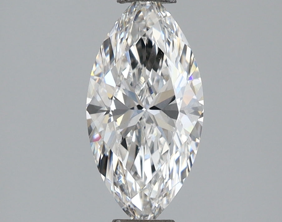1.05 Carat Marquise Shaped, Ideal Cut, D Color, VVS2 Clarity, IGI Certified Lab Grown Diamond