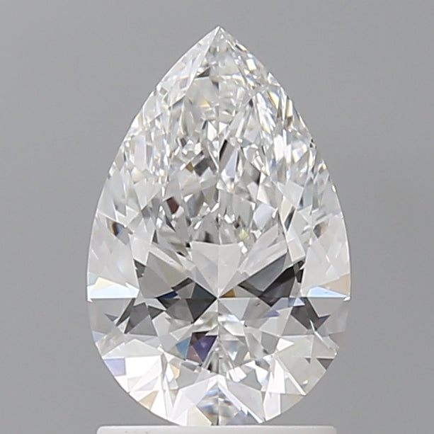 1.52 Carat Pear Shaped, Ideal Cut, E Color, VS1 Clarity, IGI Certified Lab Grown Diamond