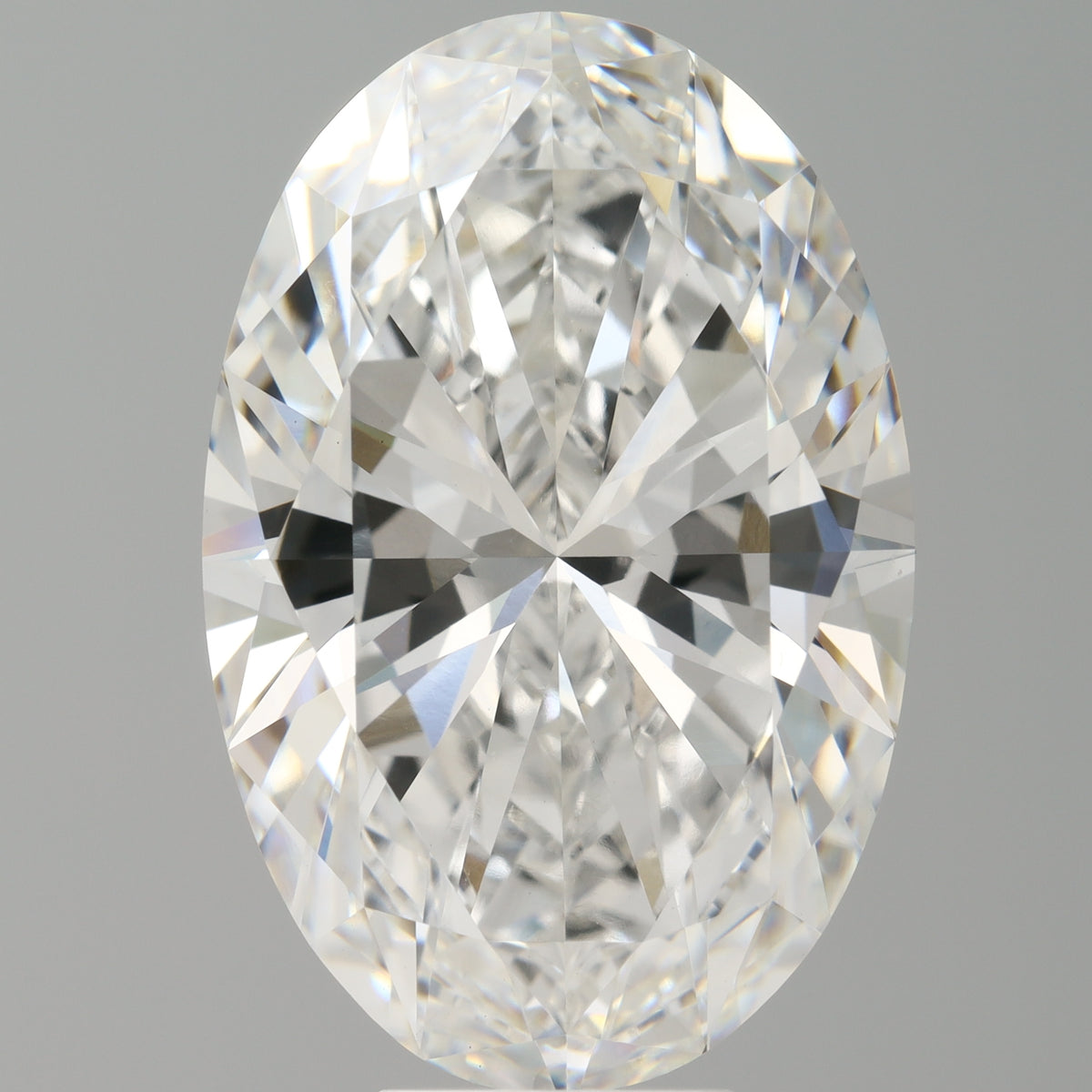 9.55 Carat Oval Shaped, Ideal Cut, E Color, VVS2 Clarity, IGI Certified Lab Grown Diamond