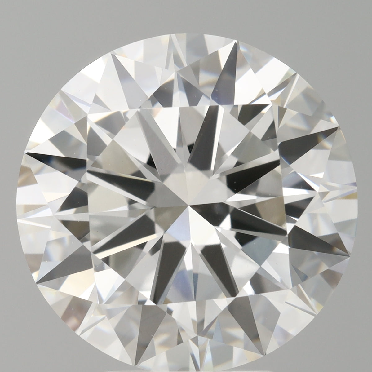 6.00 Carat Round Shaped, Excellent Cut, F Color, VVS2 Clarity, IGI Certified Lab Grown Diamond