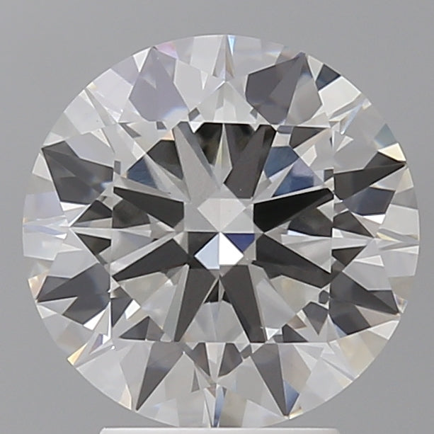 3.55 Carat Round Shaped, Ideal Cut, F Color, VVS2 Clarity, IGI Certified Lab Grown Diamond