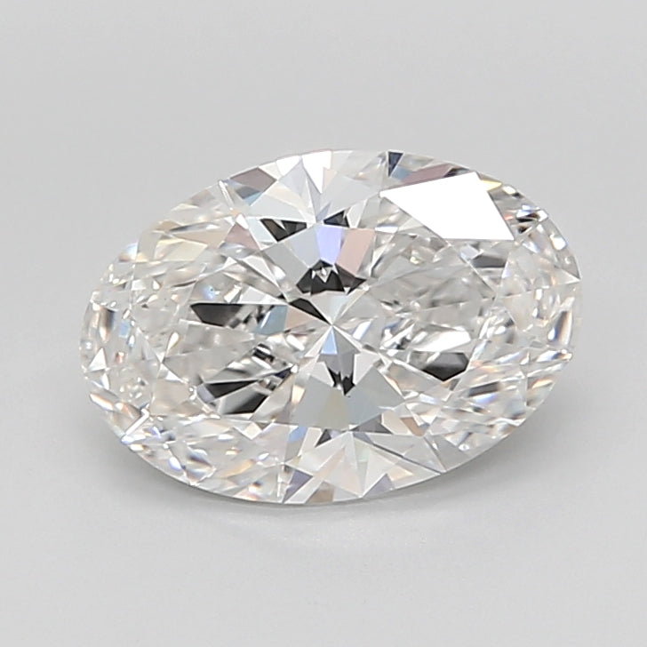 3.05 Carat Oval Shaped, Ideal Cut, F Color, VVS2 Clarity, IGI Certified Lab Grown Diamond
