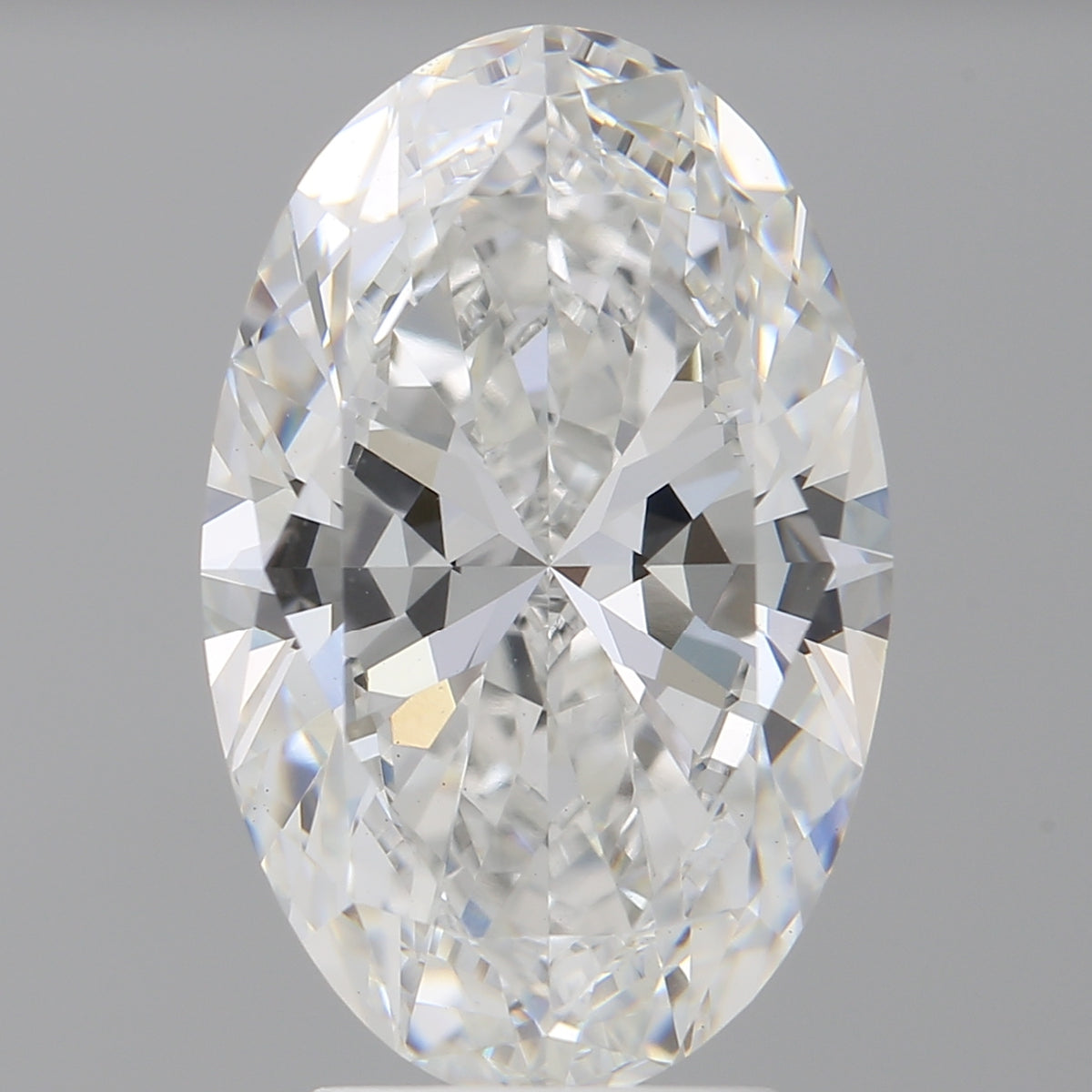 4.04 Carat Oval Shaped, Ideal Cut, E Color, VVS2 Clarity, IGI Certified Lab Grown Diamond