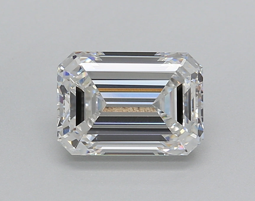 1.52 Carat Emerald Shaped, Excellent Cut, E Color, VVS2 Clarity, IGI Certified Lab Grown Diamond