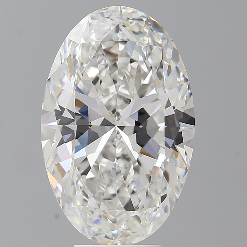 6.59 Carat Oval Shaped, Ideal Cut, F Color, VS1 Clarity, IGI Certified Lab Grown Diamond