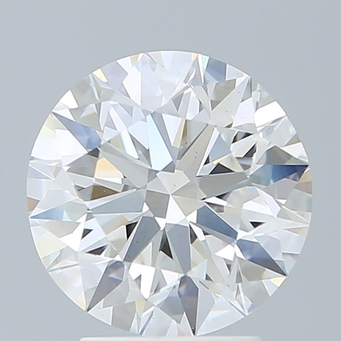 3.12 Carat Round Shaped, Ideal Cut, F Color, VS2 Clarity, IGI Certified Lab Grown Diamond