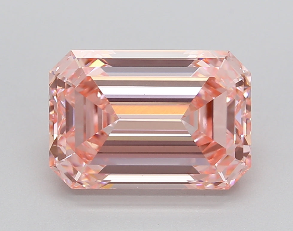 3.51 Carat Emerald Shaped, VVS2 Clarity, IGI Certified Lab Grown Diamond