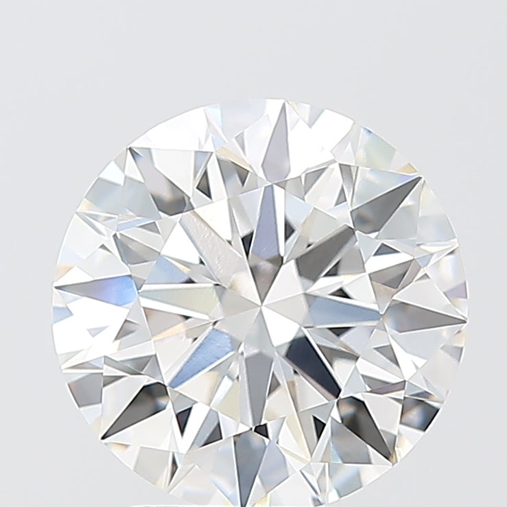 3.01 Carat Round Shaped, Ideal Cut, F Color, VVS2 Clarity, IGI Certified Lab Grown Diamond
