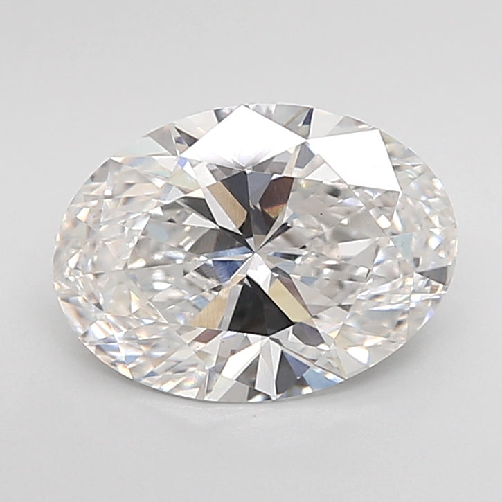 2.51 Carat Oval Shaped, Ideal Cut, F Color, VS1 Clarity, IGI Certified Lab Grown Diamond