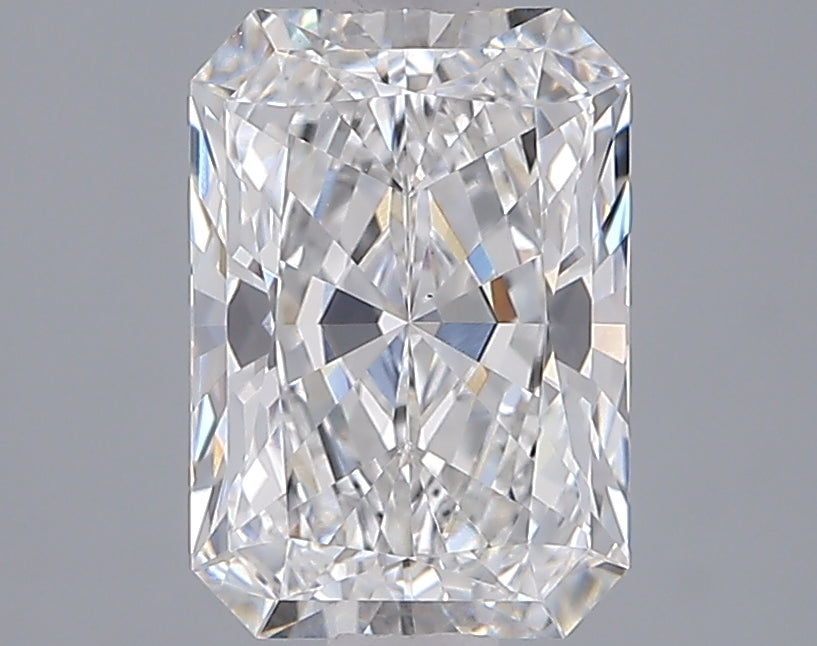 2.05 Carat Radiant Shaped, Ideal Cut, E Color, VS1 Clarity, IGI Certified Lab Grown Diamond