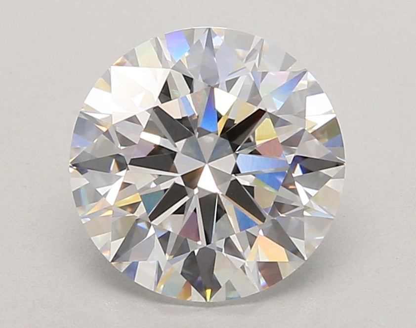 3.04 Carat Round Shaped, Ideal Cut, D Color, VVS2 Clarity, IGI Certified Lab Grown Diamond